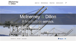 Desktop Screenshot of mcinerney-dillon.com