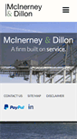 Mobile Screenshot of mcinerney-dillon.com